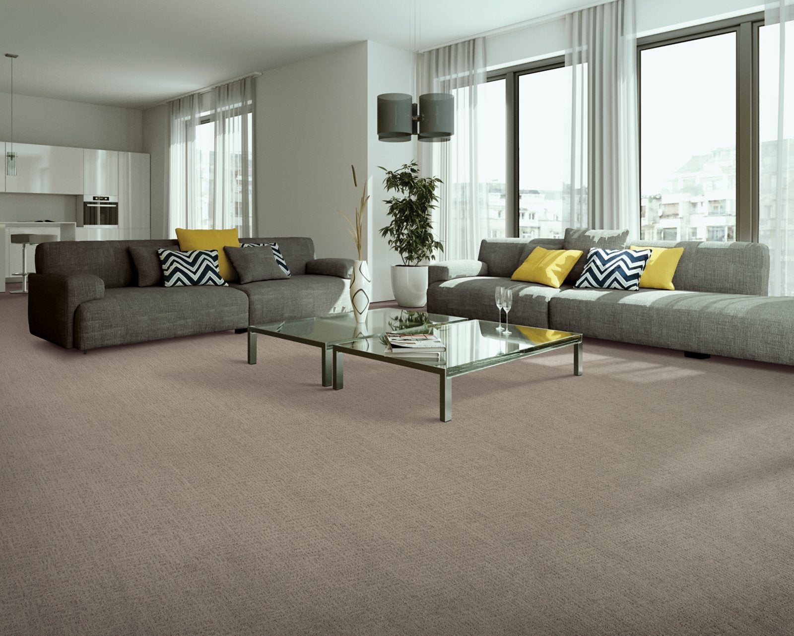 Mohawk Flooring Industrial Elegance - room scene