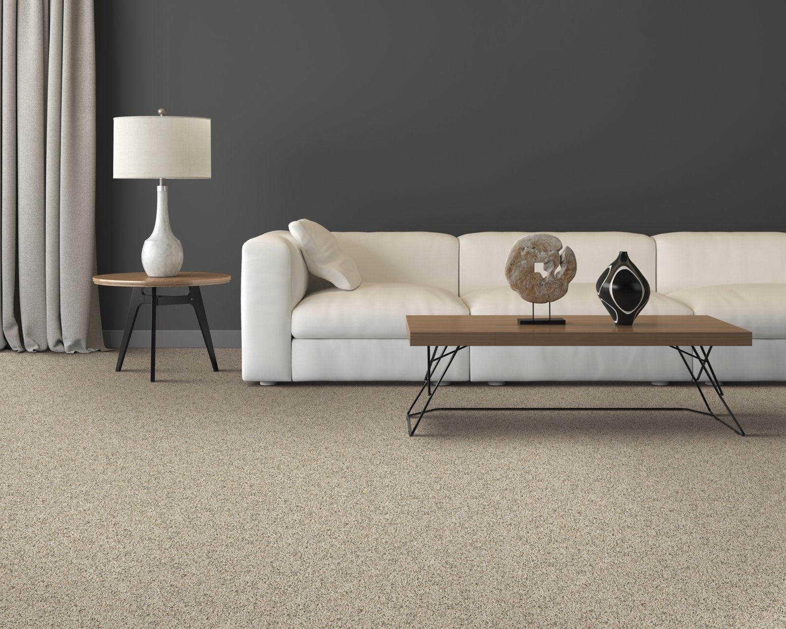Mohawk Flooring Artist's Slate - room scene